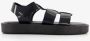 ONLY Shoes dames lak vissers sandalen zwart - Thumbnail 2