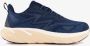 Osaga dames fitnessschoenen blauw beige Uitneembare zool - Thumbnail 1