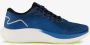 Osaga heren hardloopschoenen blauw wit Uitneembare zool - Thumbnail 2