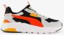 Puma Trinity Lite sneakers wit zwart rood geel Mesh Meerkleurig 35.5 - Thumbnail 4