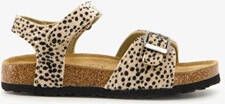 Scapino meisjes bio sandalen met cheetah print