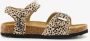 Scapino meisjes bio sandalen met cheetah print Bruin - Thumbnail 2