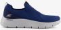 Skechers Go Walk Flex heren sneakers blauw - Thumbnail 2