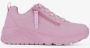 Skechers meisjes sneakers roze met rits Extra comfort Memory Foam - Thumbnail 4