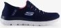 Skechers Slip-on sneakers SUMMITS-DIAMOND DREAM Instapschoen slipper vrijetijdsschoen met slip-ins functie - Thumbnail 3