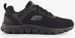 Skechers Track Broader heren sportschoenen zwart