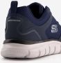 Skechers Track-Scloric 52631-NVY Mannen Marineblauw Hardloopschoenen - Thumbnail 3