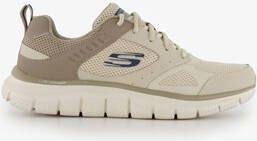 Skechers Track Syntac heren sportschoenen beige