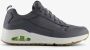 Skechers Uno Fastime heren sneakers grijs Extra comfort Memory Foam - Thumbnail 2