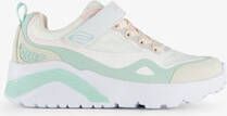 Skechers Uno meisjes sneakers wit mintgroen