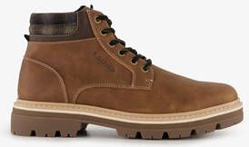 S.Oliver heren veterboots bruin cognac