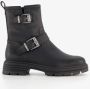 Tamaris dames biker boots zwart - Thumbnail 2