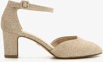 tamaris dames pumps goudkleurig