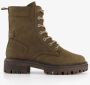 Tamaris dames veterboots olijfgroen - Thumbnail 7