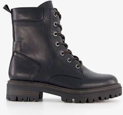 tamaris dames veterboots zwart