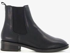 tamaris lage dames chelsea boots zwart