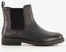 tamaris lage dames chelsea boots zwart