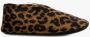 Thu!s dames spaanse sloffen met luipaardprint Beige Maat Pantoffels36 - Thumbnail 2