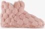 Thu!s fluffy dames sloffen roze Pantoffels - Thumbnail 2