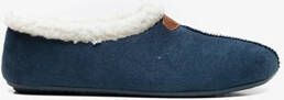 Thu!s gevoerde dames pantoffels blauw