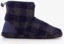 Thu!s teddy heren pantoffels blauw Sloffen - Thumbnail 2