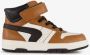 TwoDay hoge leren jongens sneakers cognac - Thumbnail 2