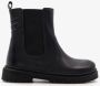 TwoDay leren meisjes Chelsea boots zwart - Thumbnail 2