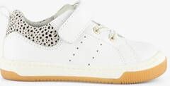 TwoDay leren meisjes sneakers wit