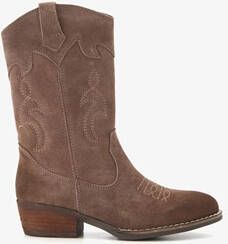 TwoDay suede meisjes western laarzen