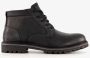 Van Beers leren heren veterboots zwart - Thumbnail 1