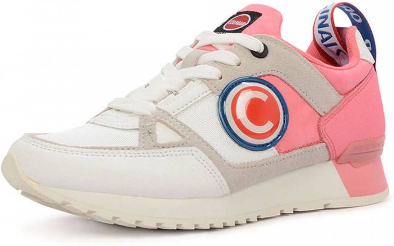 Colmar supreme sneaker wit roze