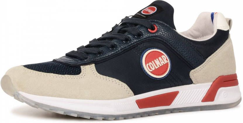 Colmar Travis Originals 002 Heren Sneaker Blauw Beige