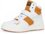 G-Star G Star Raw Attacc Mid Lea W Hoge sneakers Leren Sneaker Dames Wit - Thumbnail 4