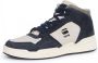 G-Star G Star Raw Attacc Mid Nub M Hoge sneakers Leren Sneaker Heren Blauw - Thumbnail 3