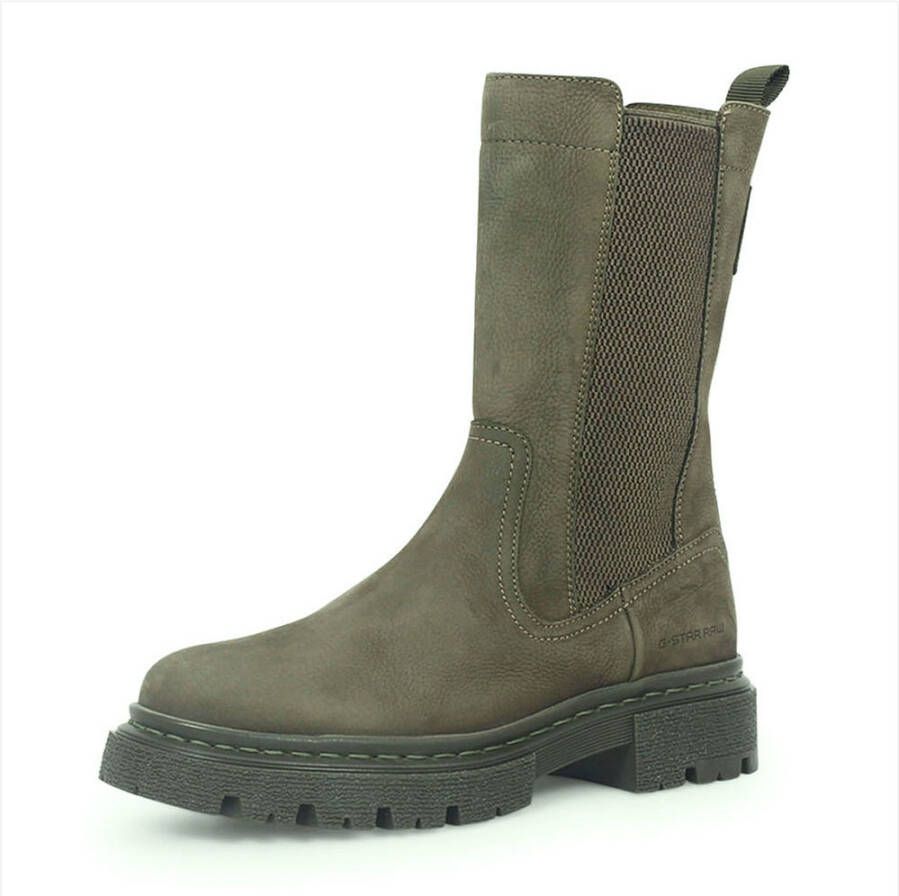 G-Star Kafey groene chelsea boots