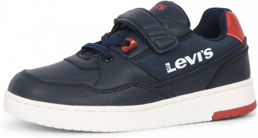 Levi's Levi&apos s shot lage jongens sneaker blauw 33