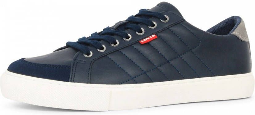 Levi's Levi&apos s Woodward craft sneakers blauw 42