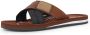 PME Legend Bruine Lichtgewicht Denim Slipper Haig Brown Heren - Thumbnail 5