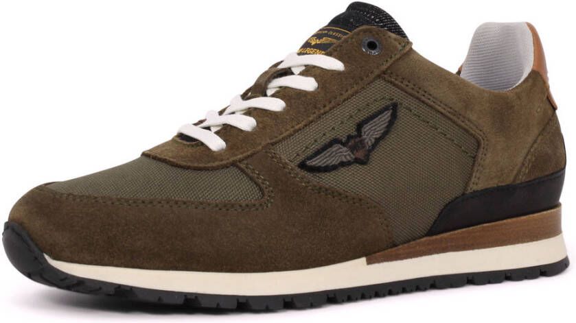 PME Legend lockplate sneakers khaki