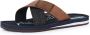 PME Legend Blauwe Zomer Slippers voor Mannen Blue Heren - Thumbnail 5