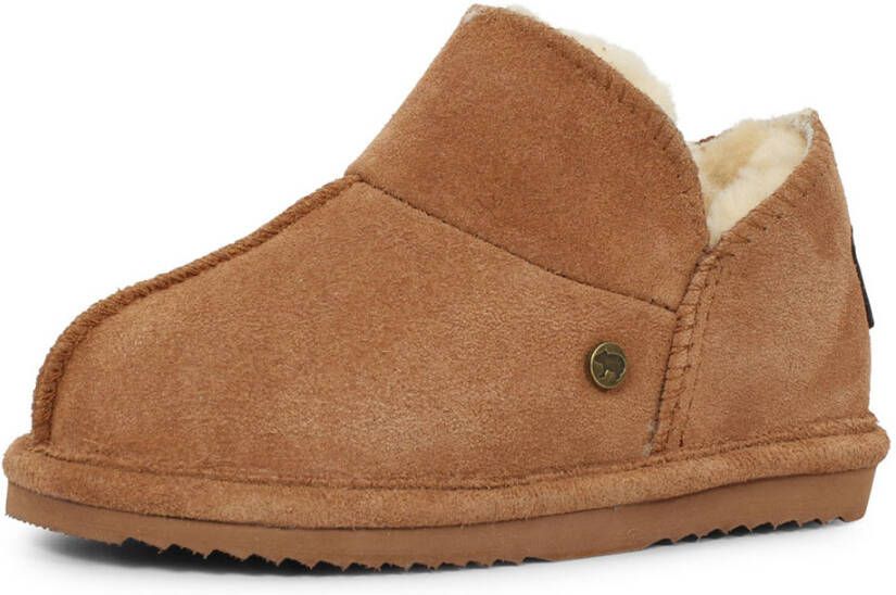 Warmbat Willow pantoffels kids cognac