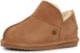 Warmbat Australia Willow suède pantoffels cognac kids Bruin Jongens Meisjes Suede 35 - Thumbnail 5