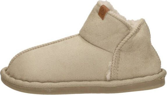 Apollo Kids Home Boots Suede Kinderpantoffels beige