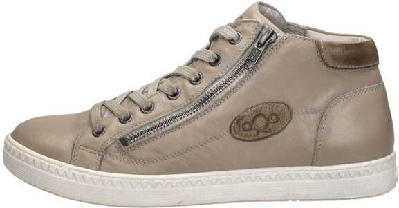 Aqa Veterschoenen Hoog Veterschoenen Hoog taupe