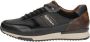 Australian Zwarte Lage Top Heren Sneakers Black Heren - Thumbnail 2