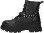 Buffalo Boot With Chain Veterschoenen Hoog zwart - Thumbnail 2