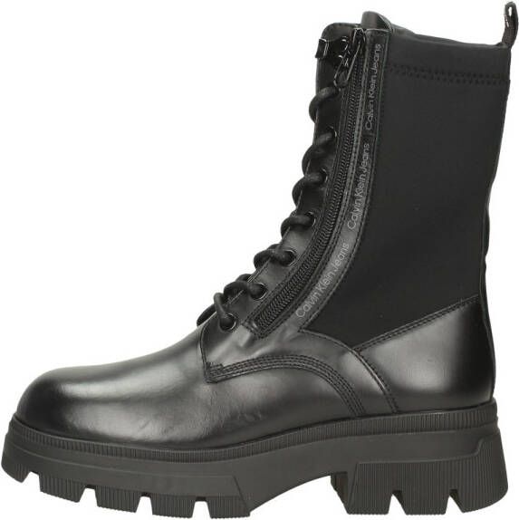 Calvin Klein Chunky Combat Laceup Zip