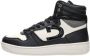 Cruyff Beige High Top Sneakers met Zwarte Accenten Black Heren - Thumbnail 3