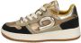 Cruyff Junior Campo Low Sneakers Leren Sneaker Meisjes Brons - Thumbnail 2