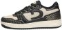 Cruyff Campo Low Lux black cream Zwart Leer Lage sneakers Dames - Thumbnail 3